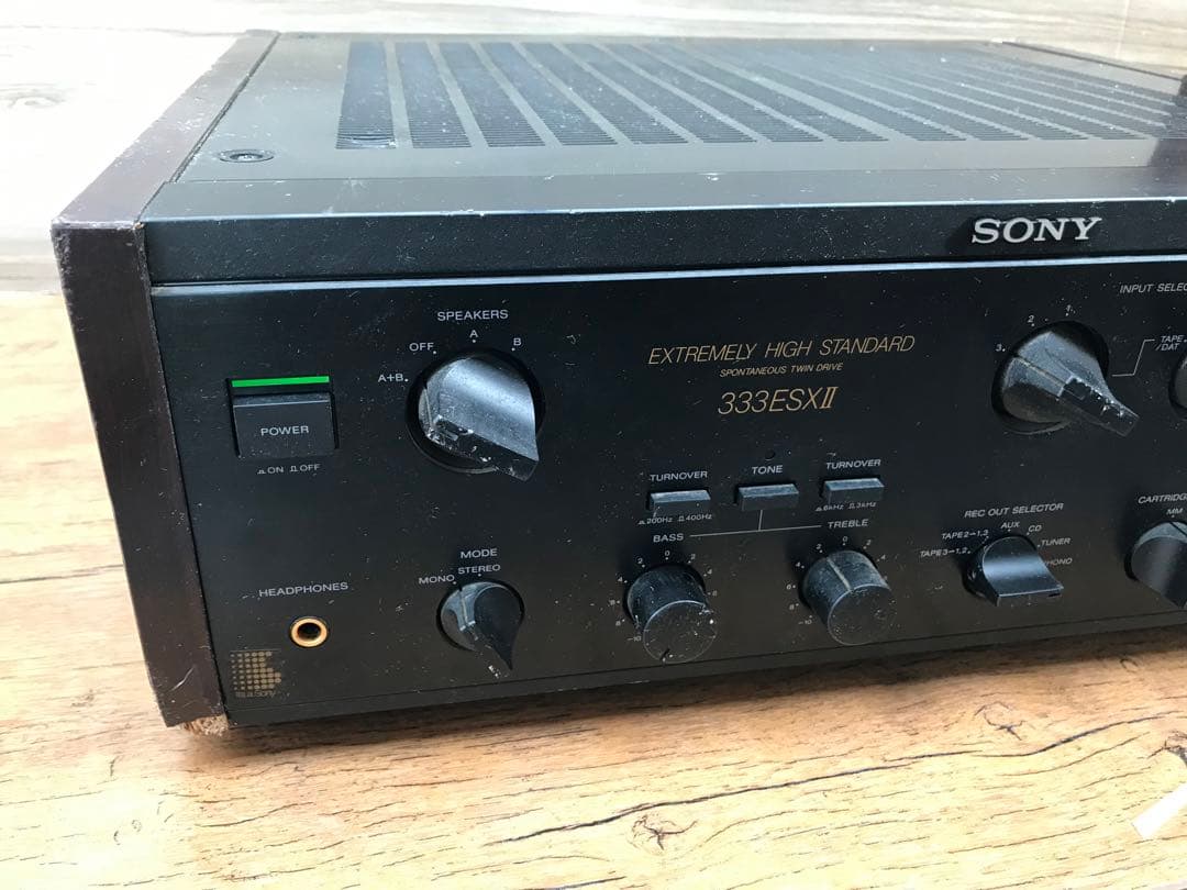 SONY 333ESXⅡ プリメインアンプ　動作良好(F52)