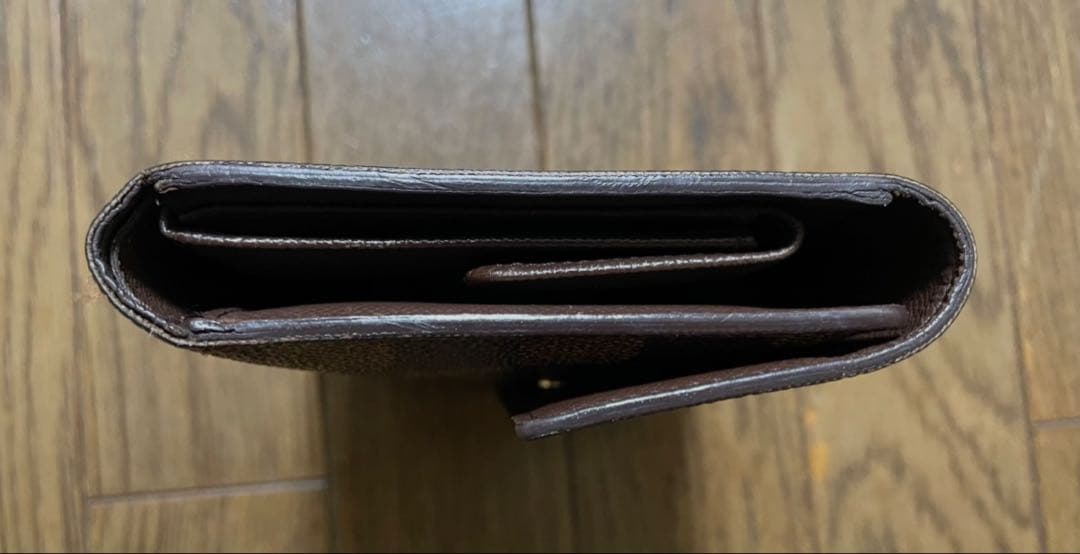 LOUIS VUITTON ダミエ 長財布（スナップボタン式）
