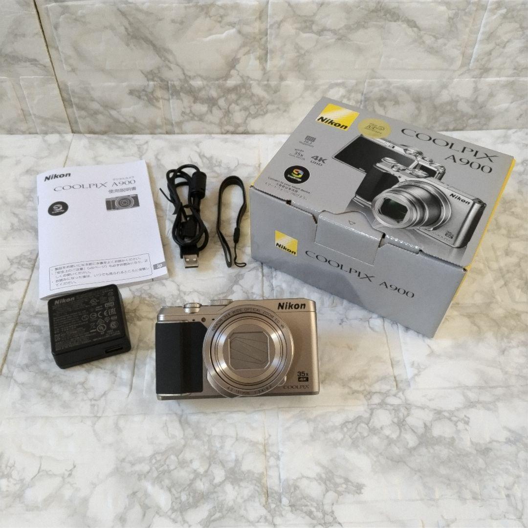 【美品】 ニコン Nikon COOLPIX A900 シルバー