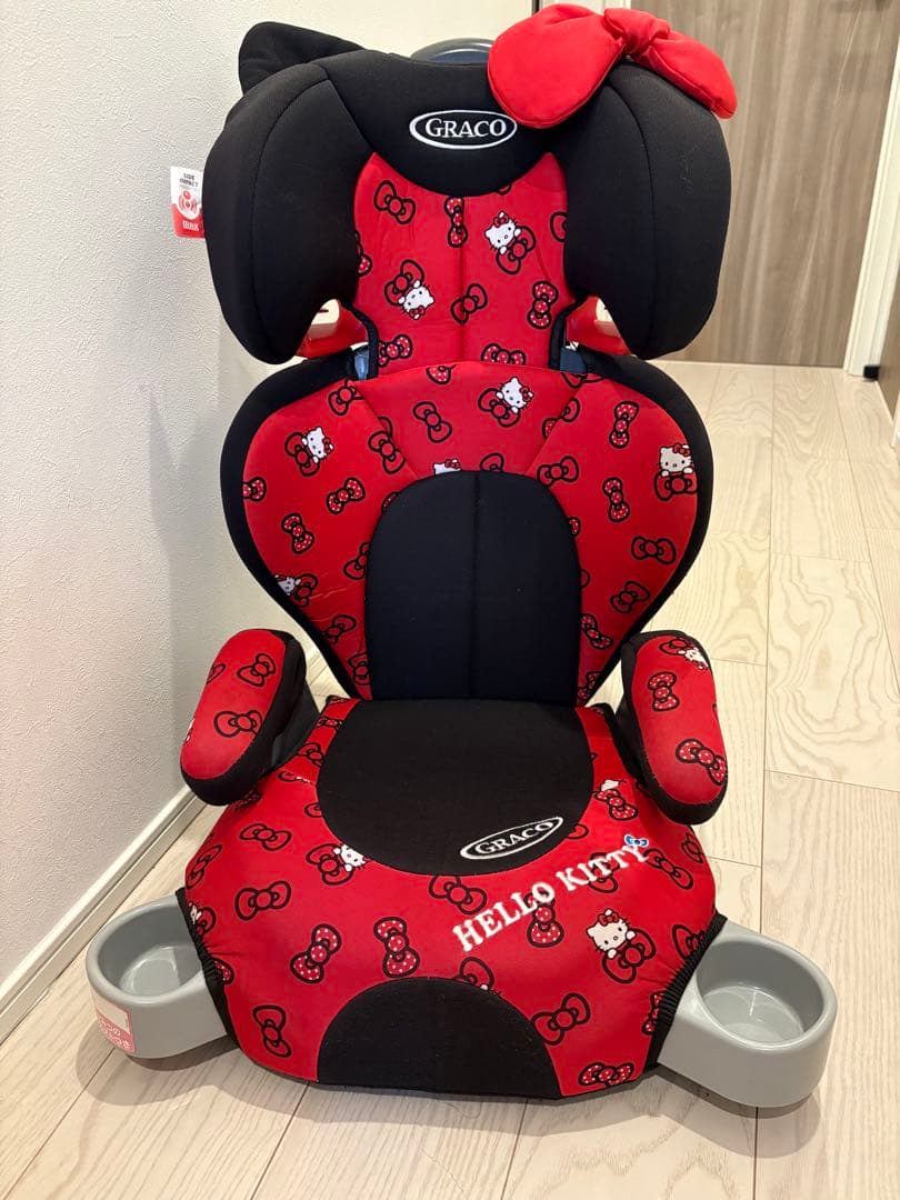 GRACO　チャイルドシート　ジュニアプラス DX ハローキティ限定モデル