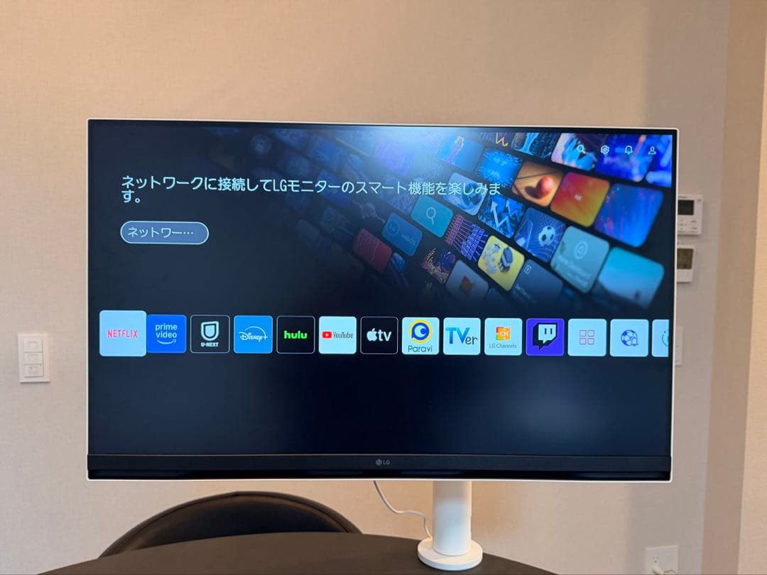 LG 32SQ780S-B 31.5インチ スマートモニター　4K USB-C