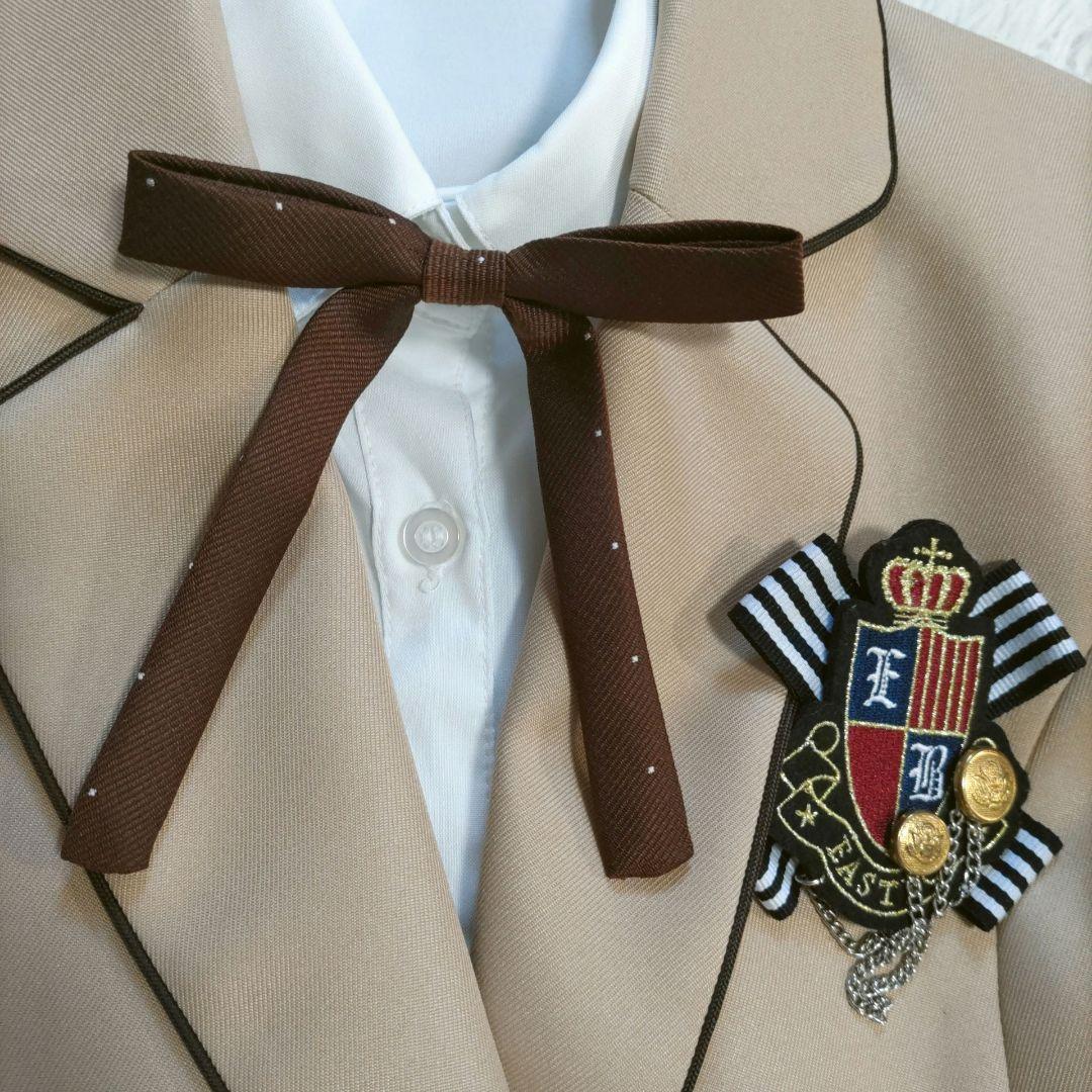 EASTBOY 165 女の子 卒服 卒業式 ベージュ 制服風 5点セット