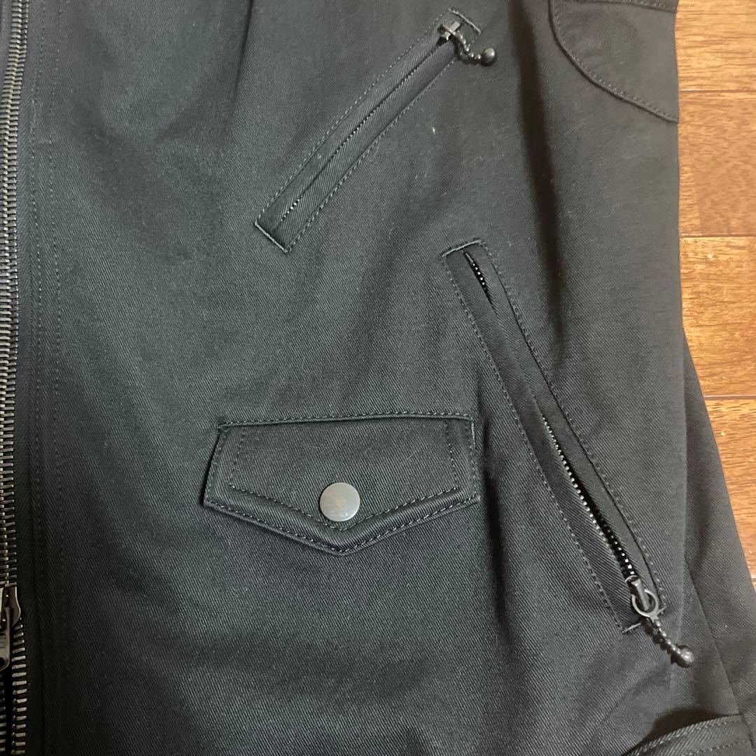 ナンバーナイン　ライダースベスト