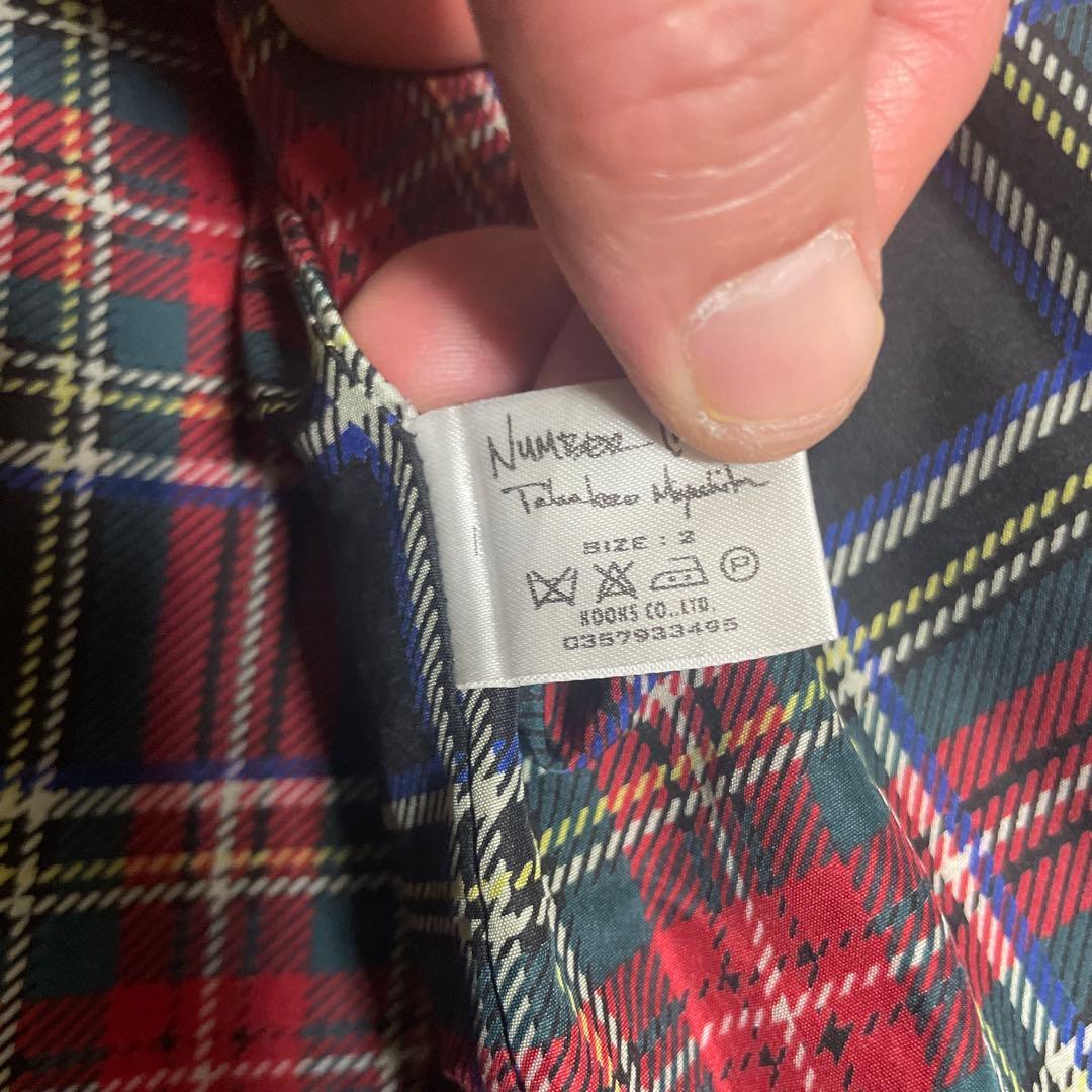 ナンバーナイン　ライダースベスト