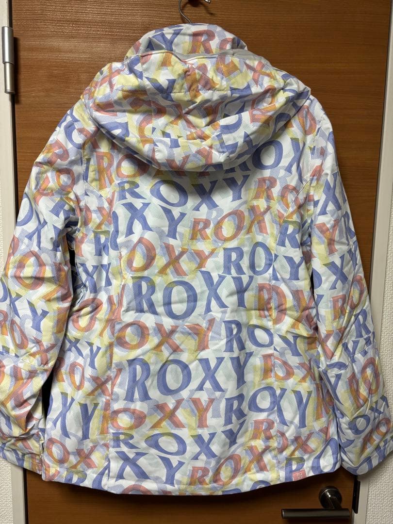 ✨新品未使用タグ付き✨ ROXY ロキシー フード付き スノーボードウェア 白Ｌ