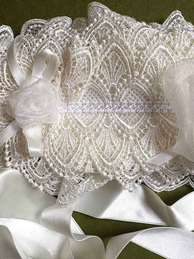 モワメームモワティエ　ヘッドドレス　オフホワイト