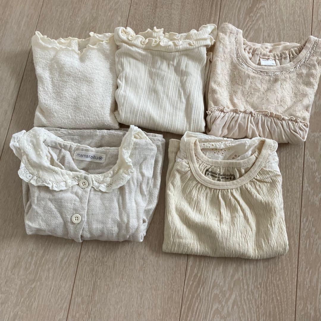 バースデイ テータテート ママラク オーガニックコットン トップス ワンピース