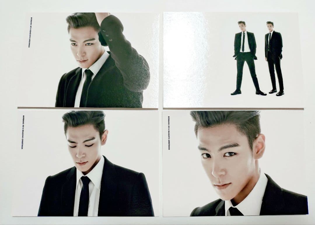 BIGBANG SEASON'S GREETINGS 2014 TOP カード