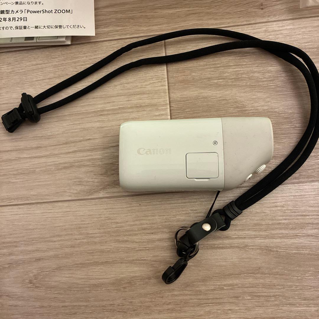 【美品】Canon PowerShot ZOOM ホワイト