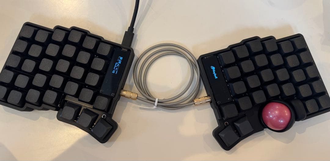 【新品】keyball61 完成品　ベアボーン　lofree hades