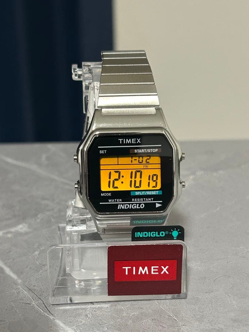 【未使用】TIMEX T78587 デジタル腕時計 INDIGLO