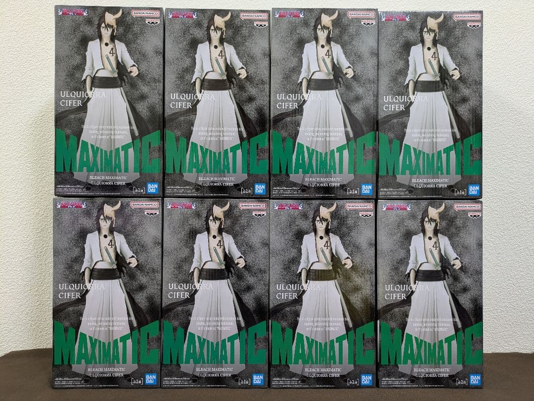 BLEACH MAXIMATIC ウルキオラ・シファー フィギュア8体セット