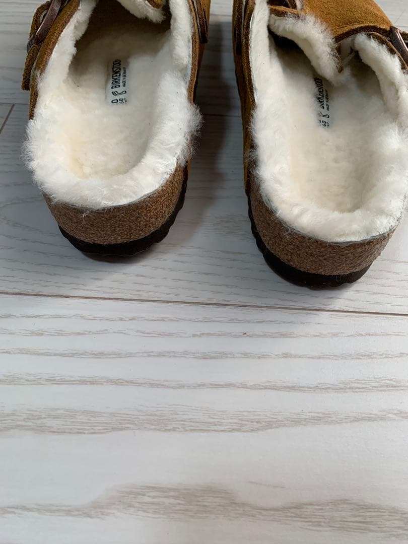 ビルケンシュトック　ボストン　ミンク　レギュラー　スエード　40 未使用品