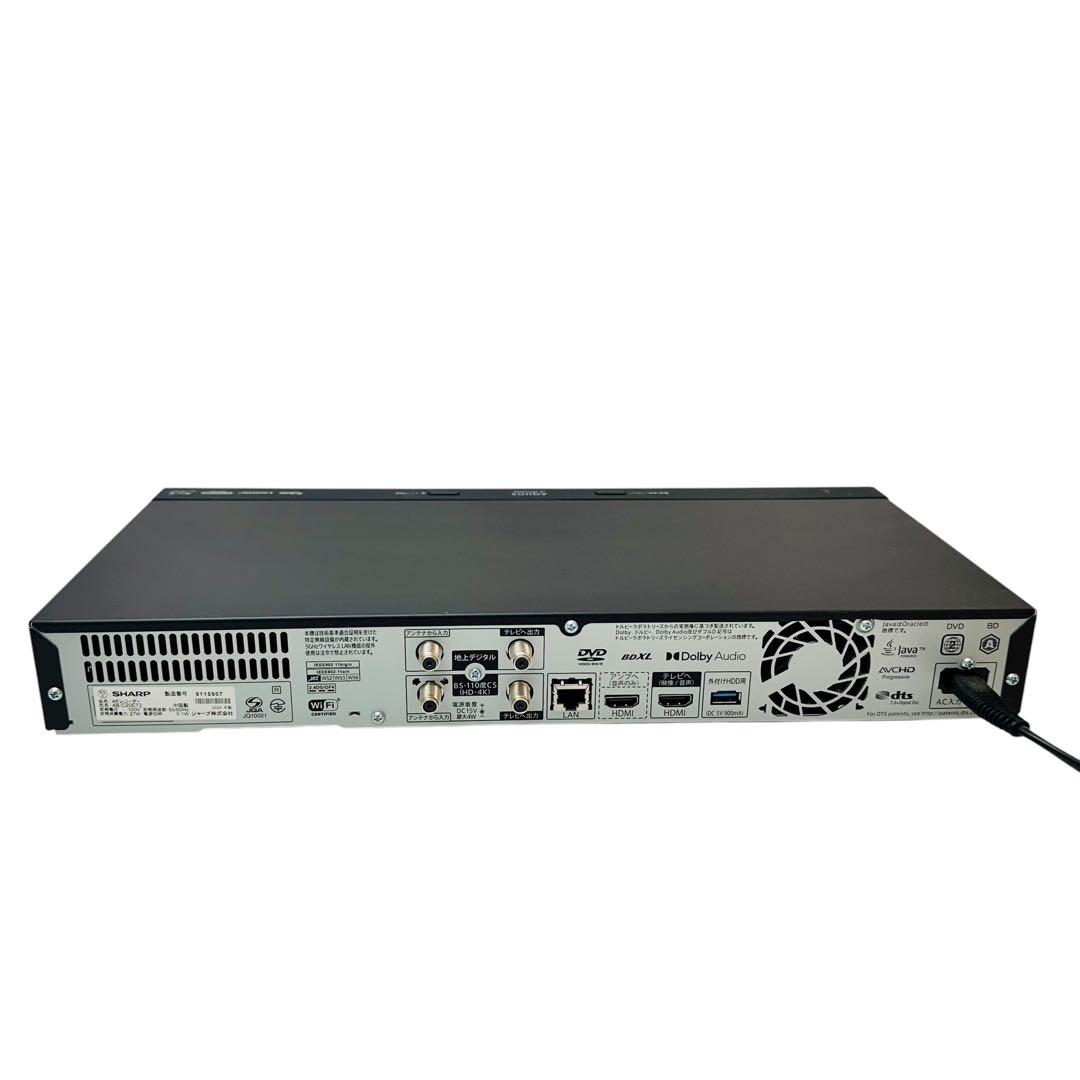 SHARP 3チューナー　Blu-rayレコーダー　4B-C20ET3