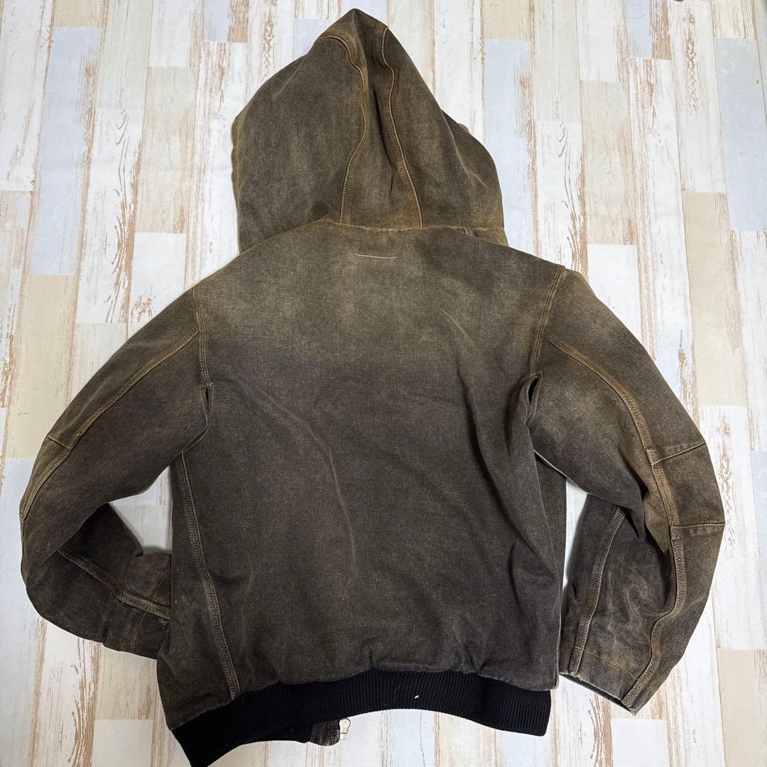 MM6 フード付きダークブラウンジャンパー サイズ44 井上