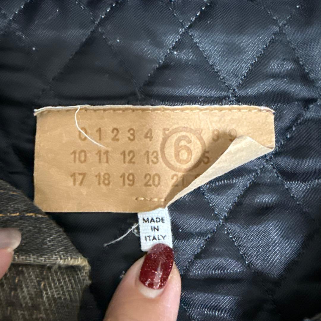 MM6 フード付きダークブラウンジャンパー サイズ44 井上