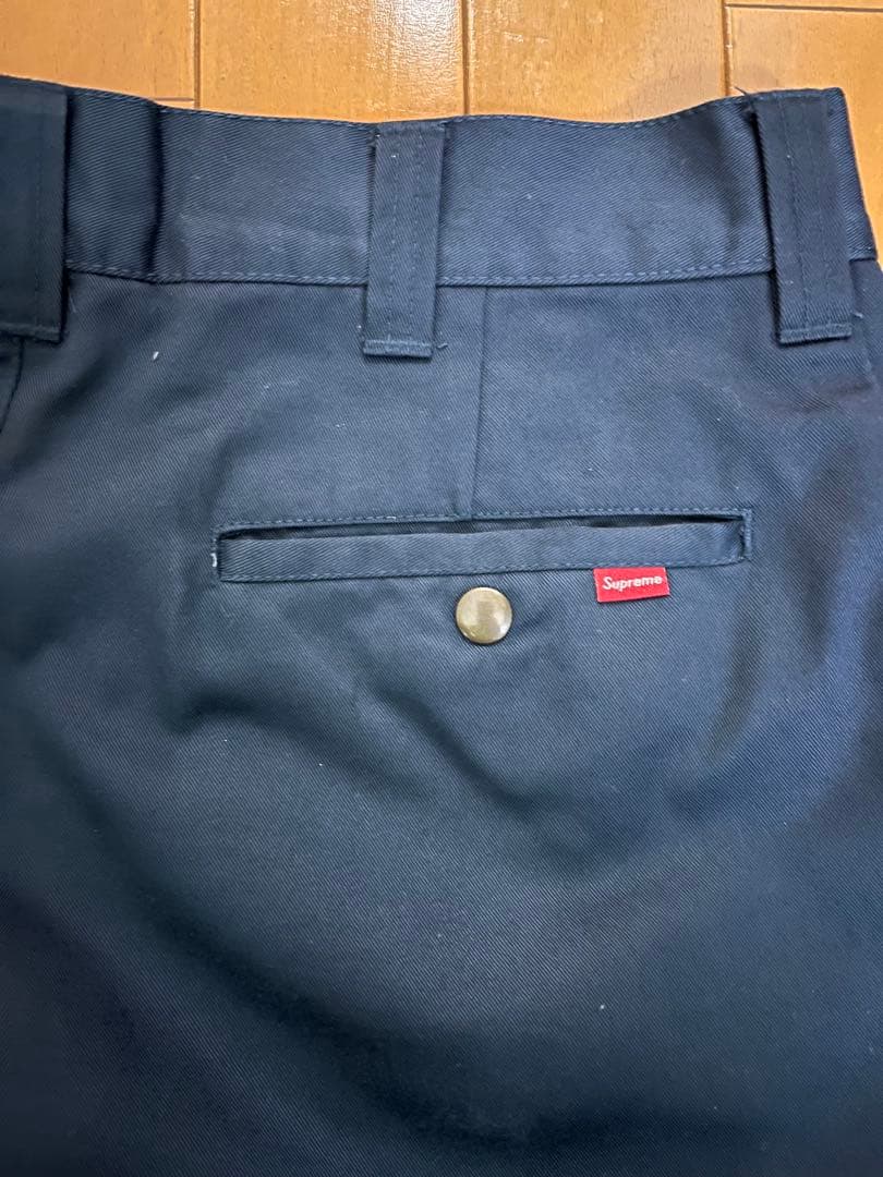 supreme ワークパンツ　30 ネイビー