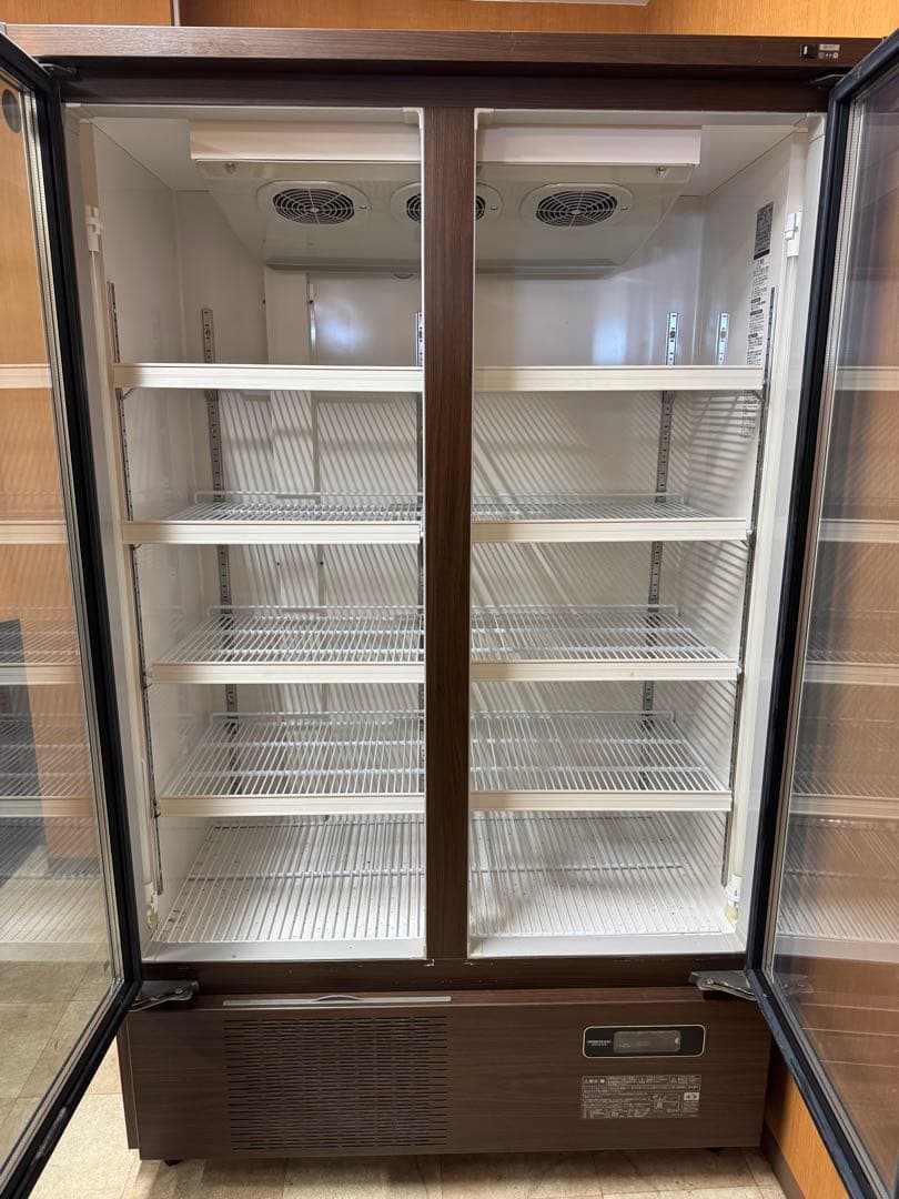 【引き取り限定】　ホシザキ リーチイン冷凍ショーケース USF-120AT3-B