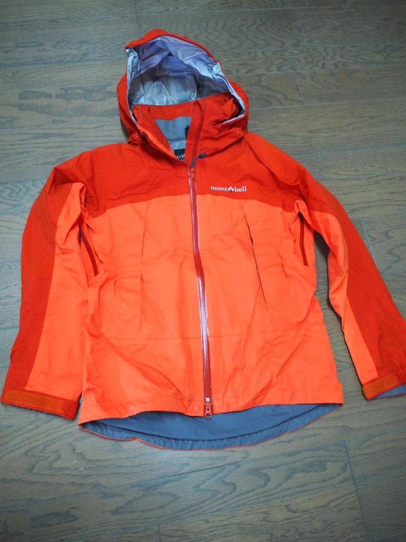 mont-bell ドロワットパーカー　レディースS オレンジ