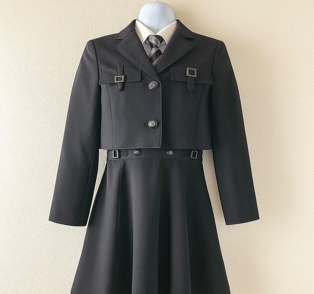 ELLE EN NOIR 150 卒服 フォーマル ジャケット ワンピース