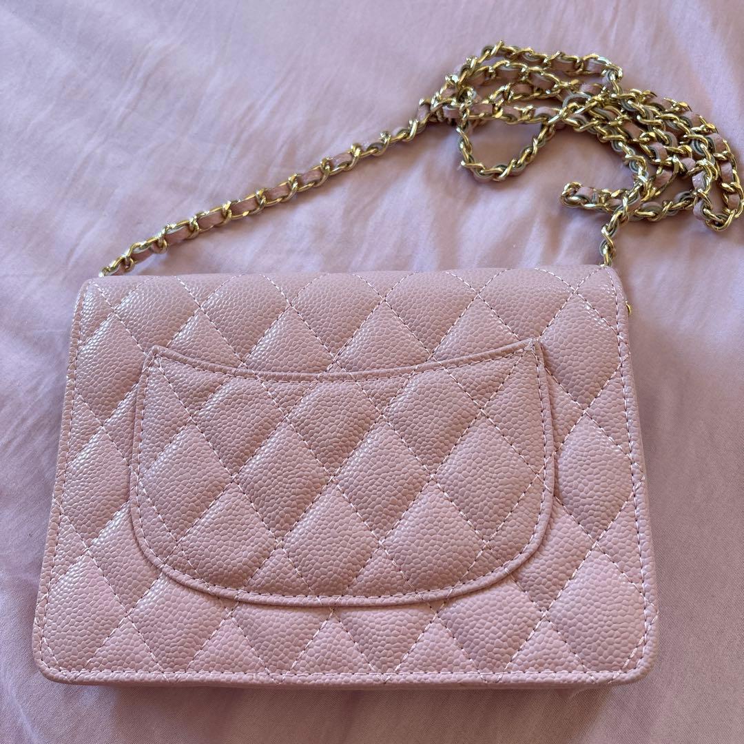 CHANEL ショルダーバッグ　桜色ピンク