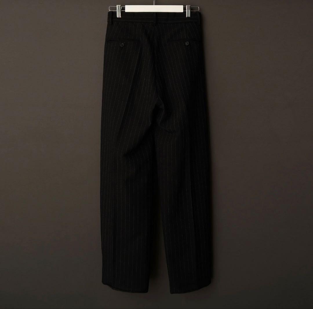 パンツ SHIKITARI MIX TUCK DESIGN WIDE SLACKS M