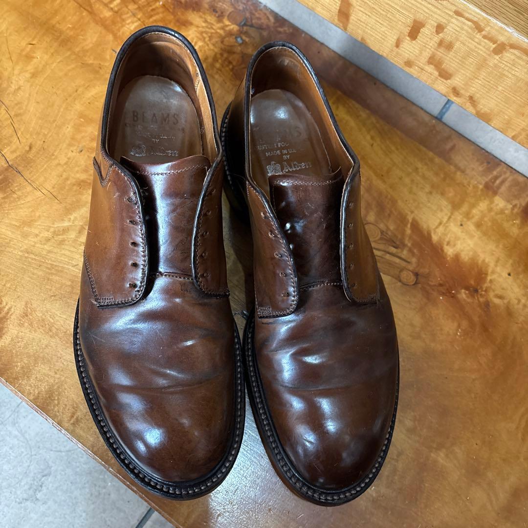 Alden ビームス別注 サドルダービー マホガニーコードバン　7ハーフ