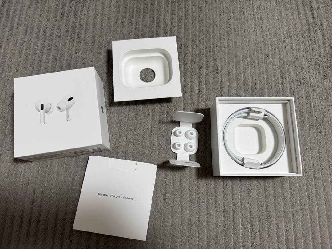 AirPods Pro 本体 充電ケース付き　ライトニング端子