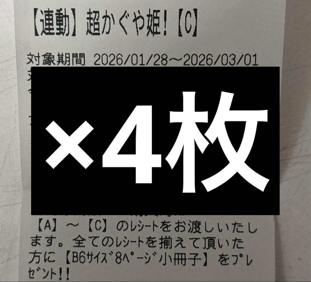 たぬき様4枚セット アニメイト連動購入特典 リーフレット 小冊子 ポイント C