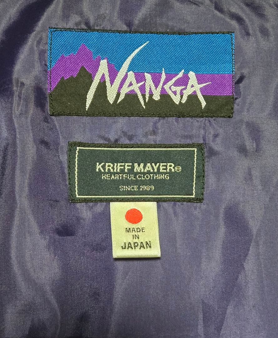 ナンガ ×クリフメイヤー コラボ ダウンジャケット