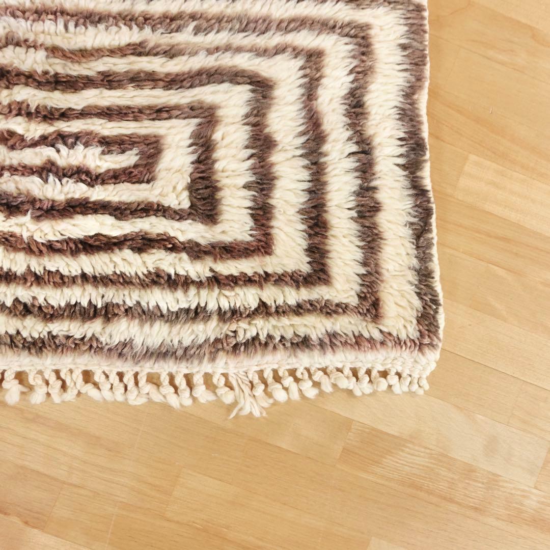 新品【モロッコベニワレンラグ】アフリカン