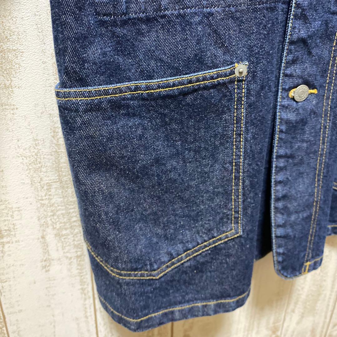 ラルフローレン CHAPS デニム ジャケット カバーオール 赤ミミ L