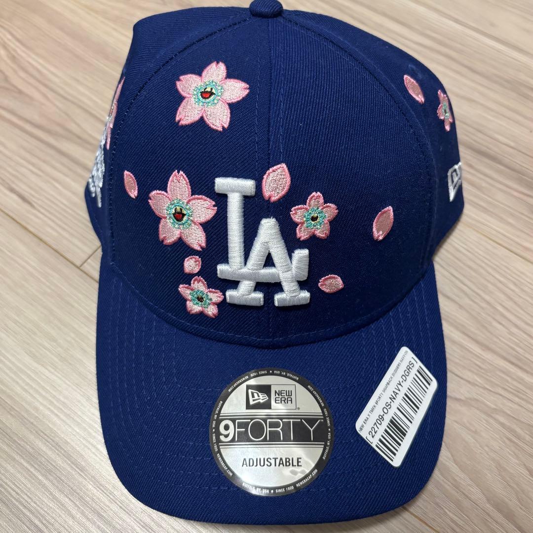 MLB ニューエラ ドジャース ブルー 9FORTY 村上隆　新品