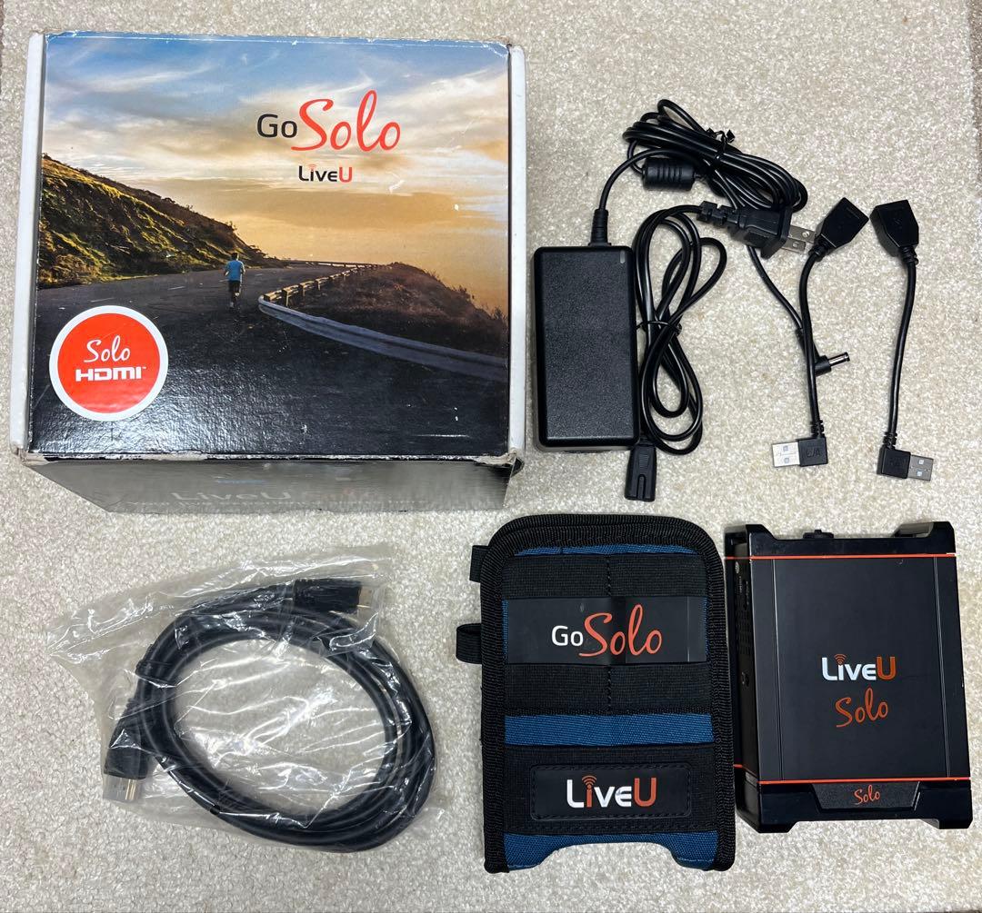 LiveU Solo HDMI動画配信装置　技適マーク有　輸入元三信電気株式会社