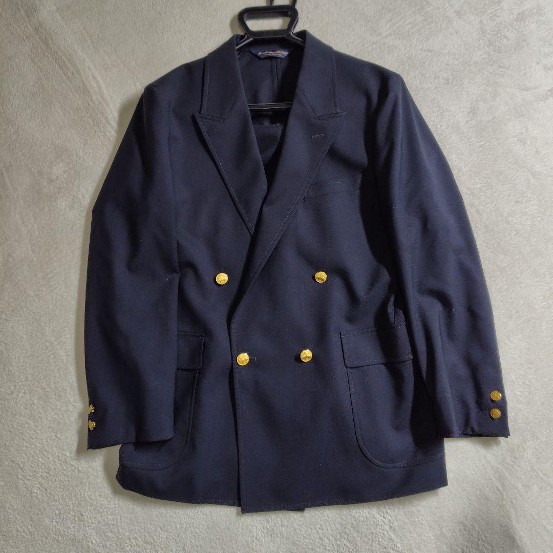 未使用に近い　XL　現行　ブルックスブラザーズ　紺　ブレザー　ダブル　金ボタン