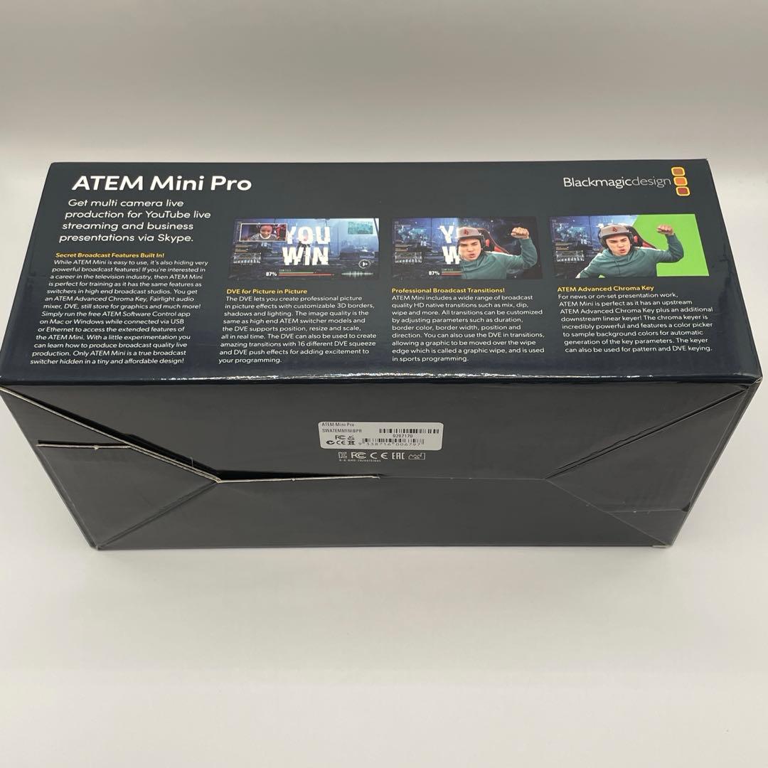 【未使用品級】Blackmagicdesign ATEM Mini Pro