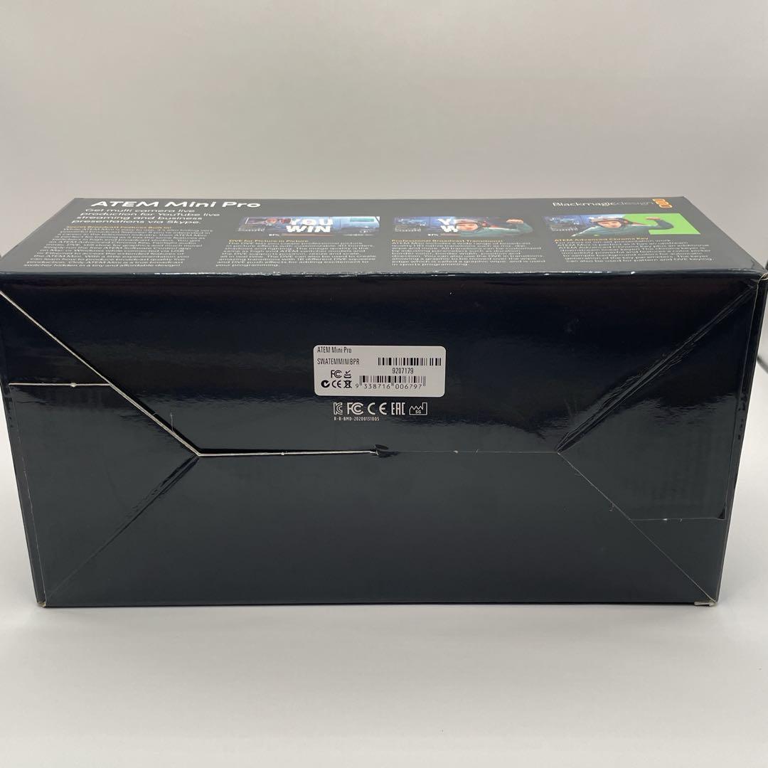 【未使用品級】Blackmagicdesign ATEM Mini Pro