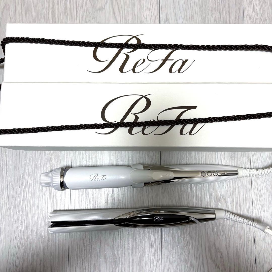 【保証書付】Refa リファビューテック ストレートアイロン カールアイロン