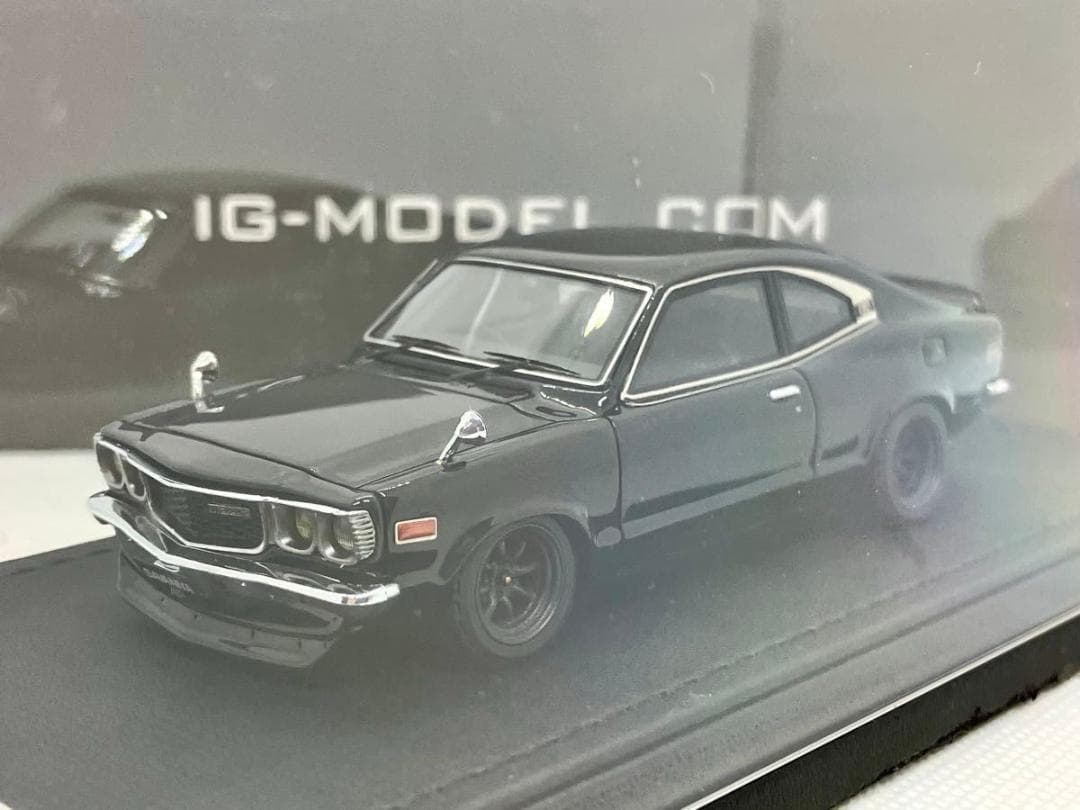 ★1/43★マツダ サバンナ RX3★S124A★ブラック★RSワタナベ★