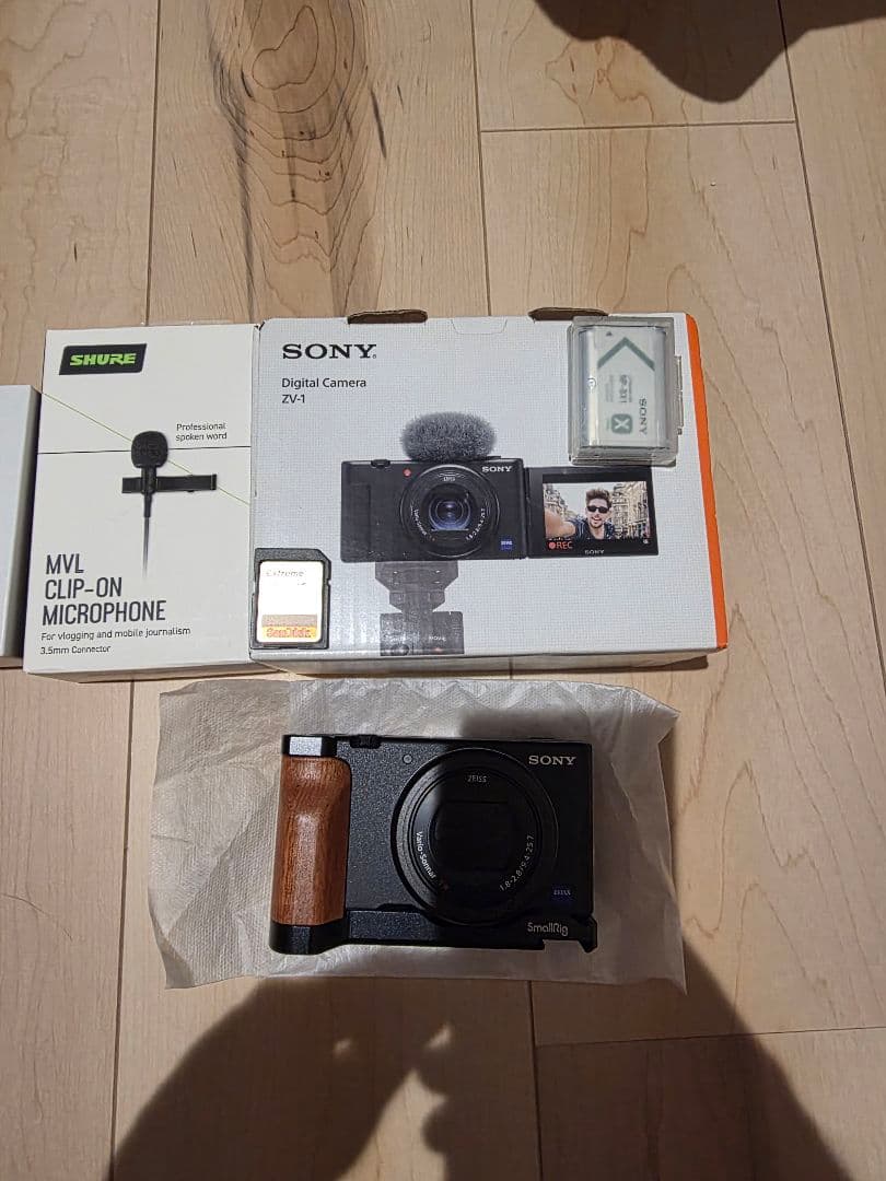 ソニー SONY VLOGCAM ZV-1 デジタルカメラ 付属品多数