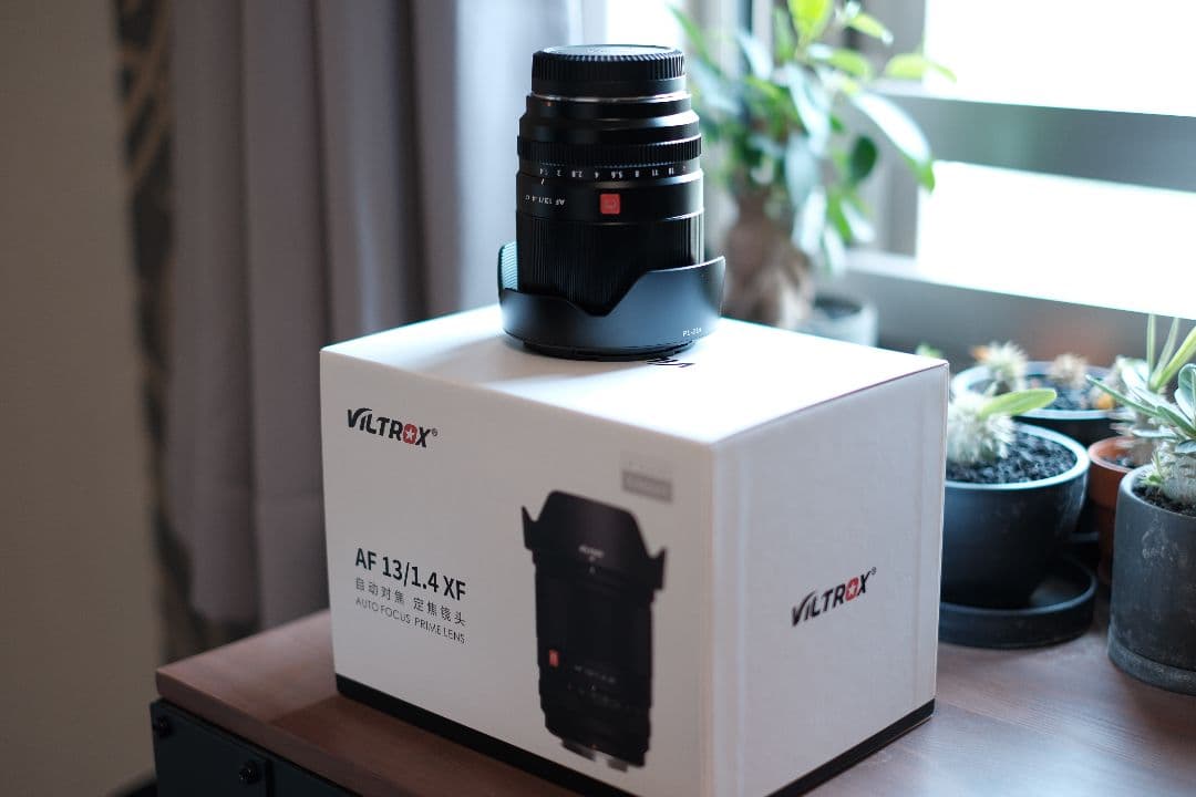 【美品】VILTROX AF 13mm F1.4 XF