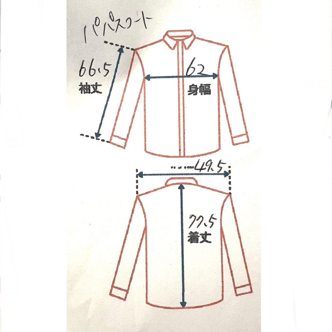 Papas+パパスプラス ステンカラージャケット毛 カシミヤ アンゴラ古着屋購入