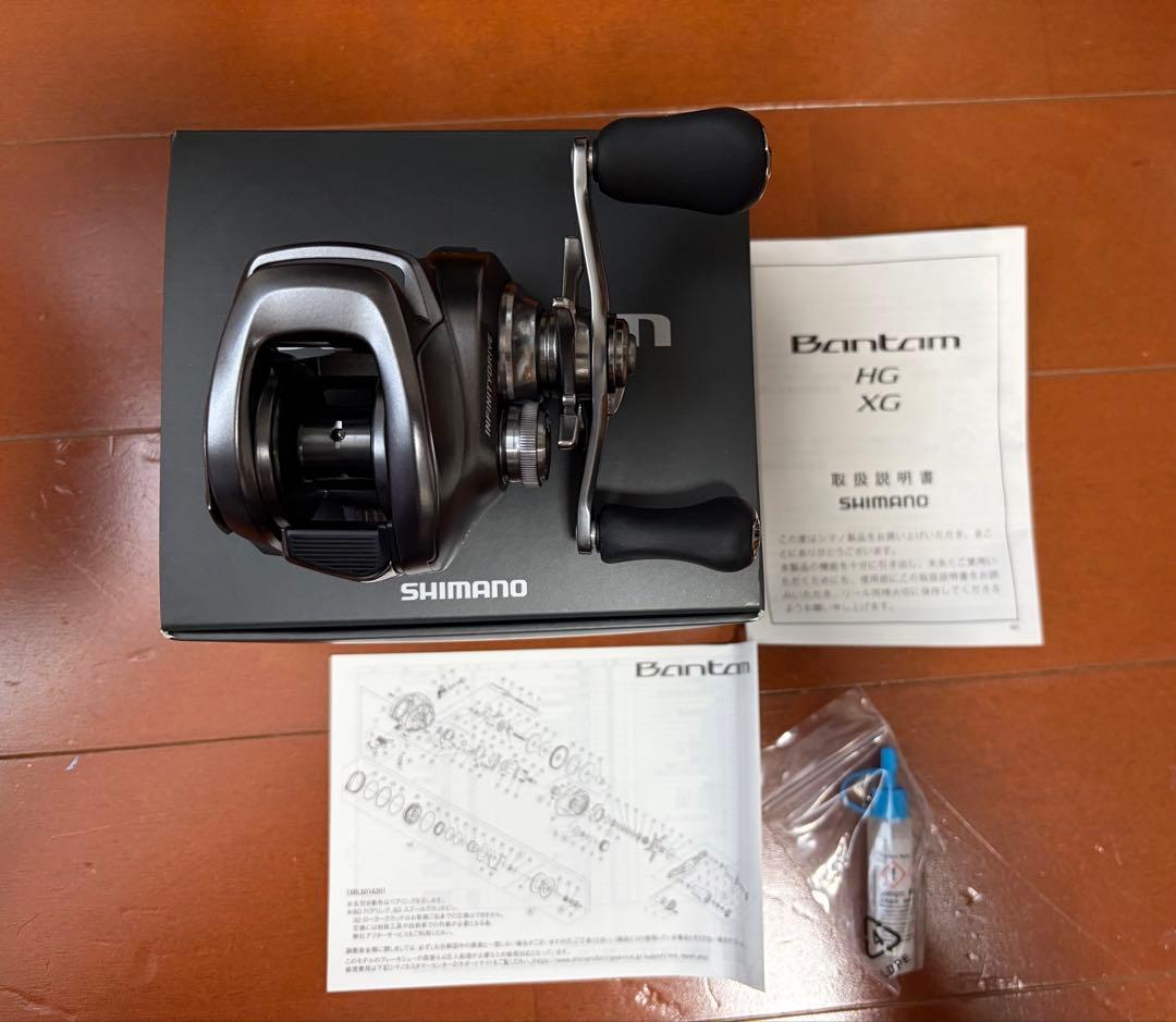 シマノ 22 バンタム HG 右ハンドル 美品 送料込み