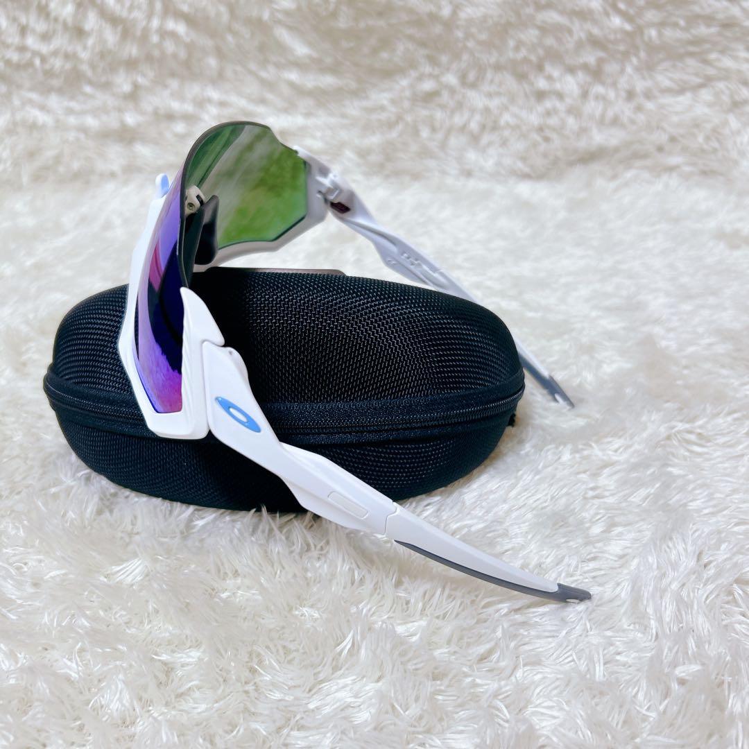 【美品】　オークリー　フライトジャケット ハイブリッジフィット サングラス
