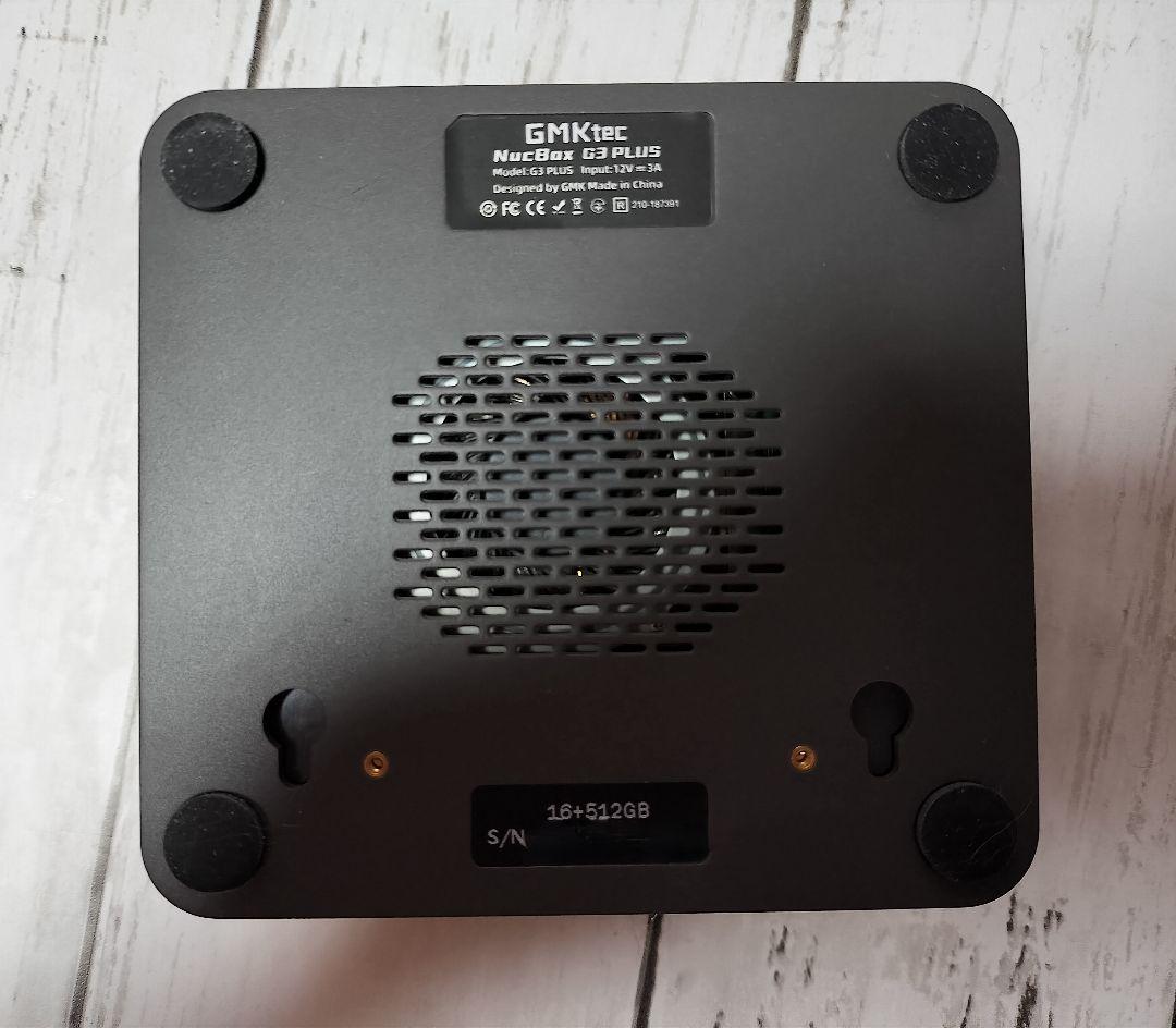 GMKtec N150 G3 Plus ミニPC 16GB 512GB SSD