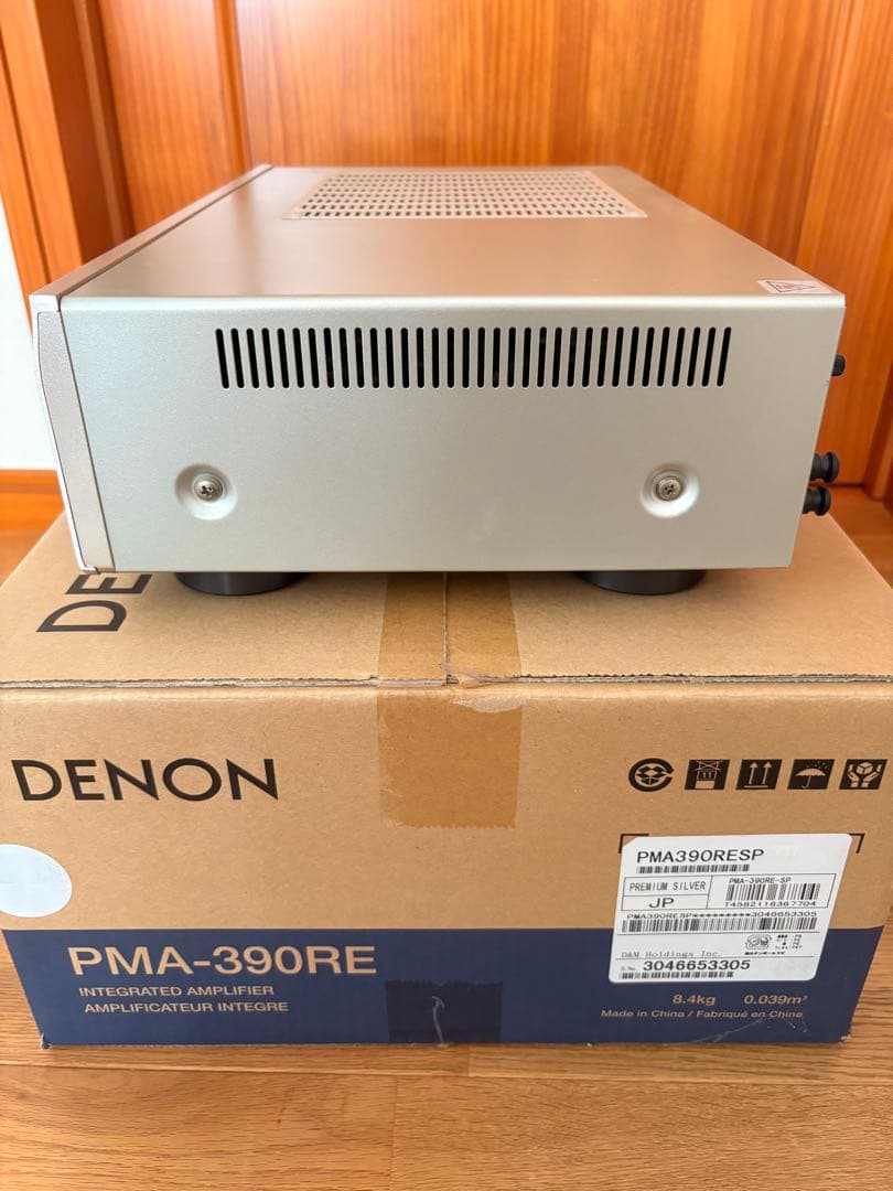 動作確認済　DENON PMA-390REプリメインアンプ　元箱有り