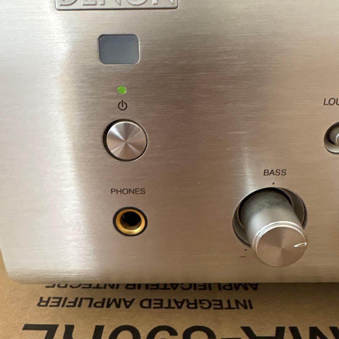 動作確認済　DENON PMA-390REプリメインアンプ　元箱有り