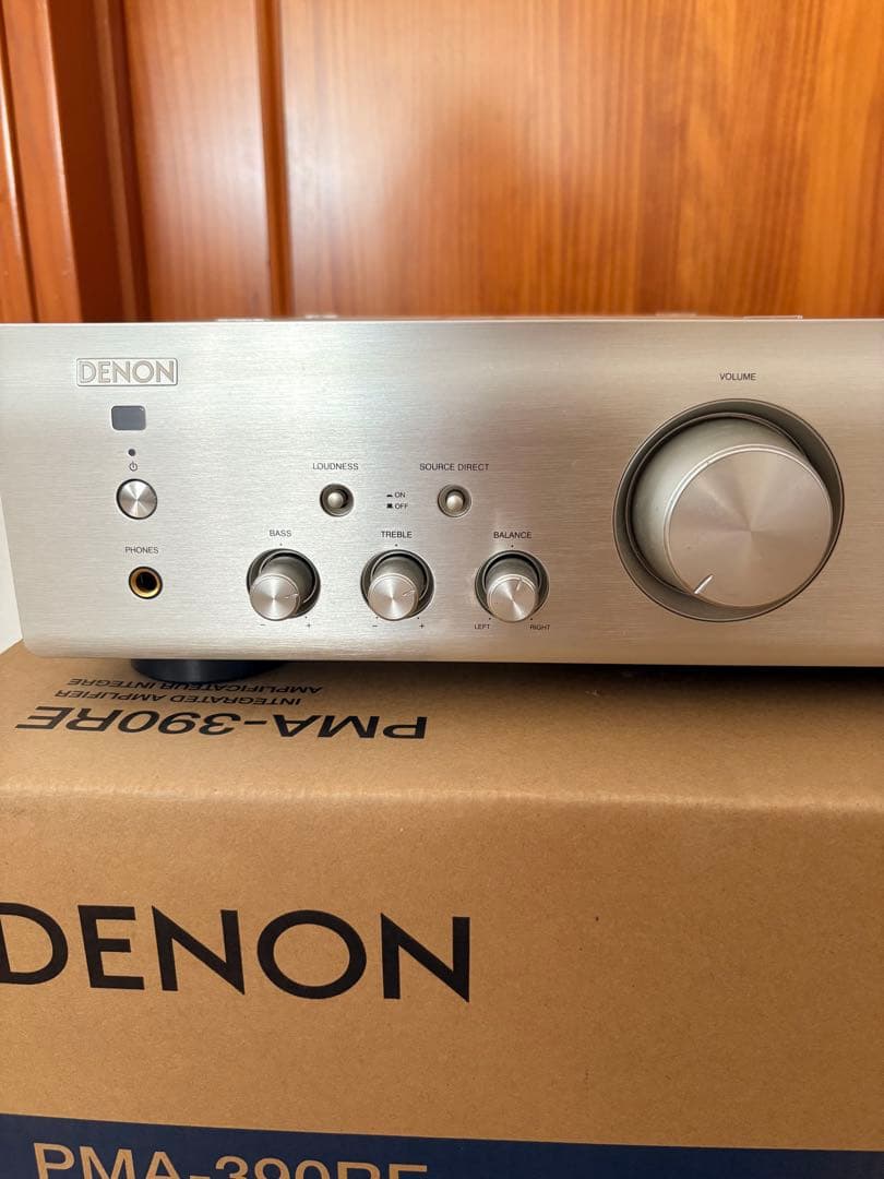 動作確認済　DENON PMA-390REプリメインアンプ　元箱有り