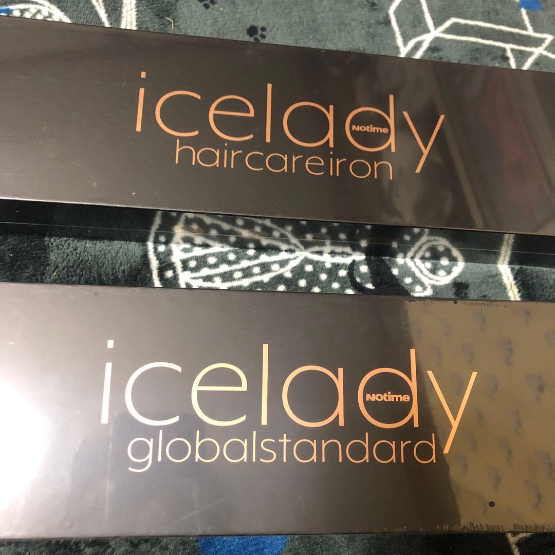 アイスレディ ヘアドライヤーヘアアイロン icelady 新品未使用