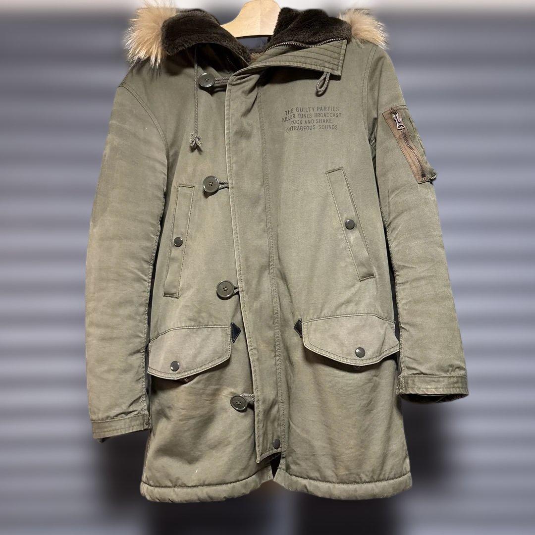 防寒最強　ワコマリア wackomaria N3B ミリタリージャケット